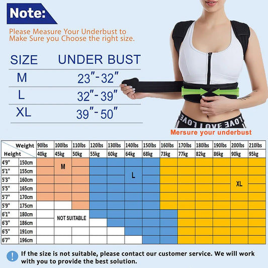 Posture Corrector for Men and Women, Back Brace for Posture, Adjustable and Comfortable, Pain Relief for Back,Shoulders,Neck