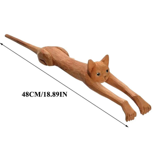 Back Scratcher Sturdy Wood Back Scratchers Long Handle Back Scratchers For Scratching Itches Cat Shaped Back Scratchers 1pcs