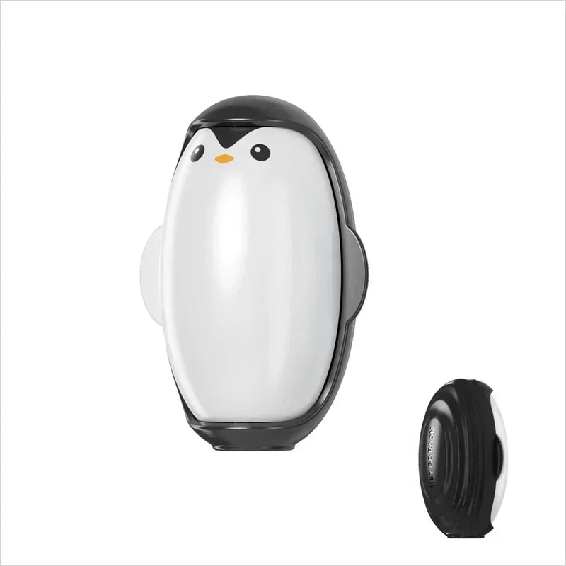 Penguin Lint Remover Reusable Portable Roller for Clothes Pet Hair Remover Washable Dust Removal Hairs Sticky Portable Gel Lint