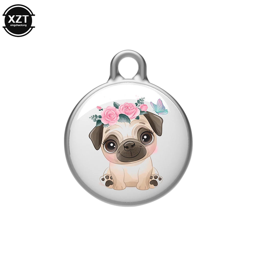 Cute GPS Pet Smart Anti-lost Global Locator Universal Waterproof Mini GPS Tracker Collar Cat Dog Tracker Locator for Android IOS