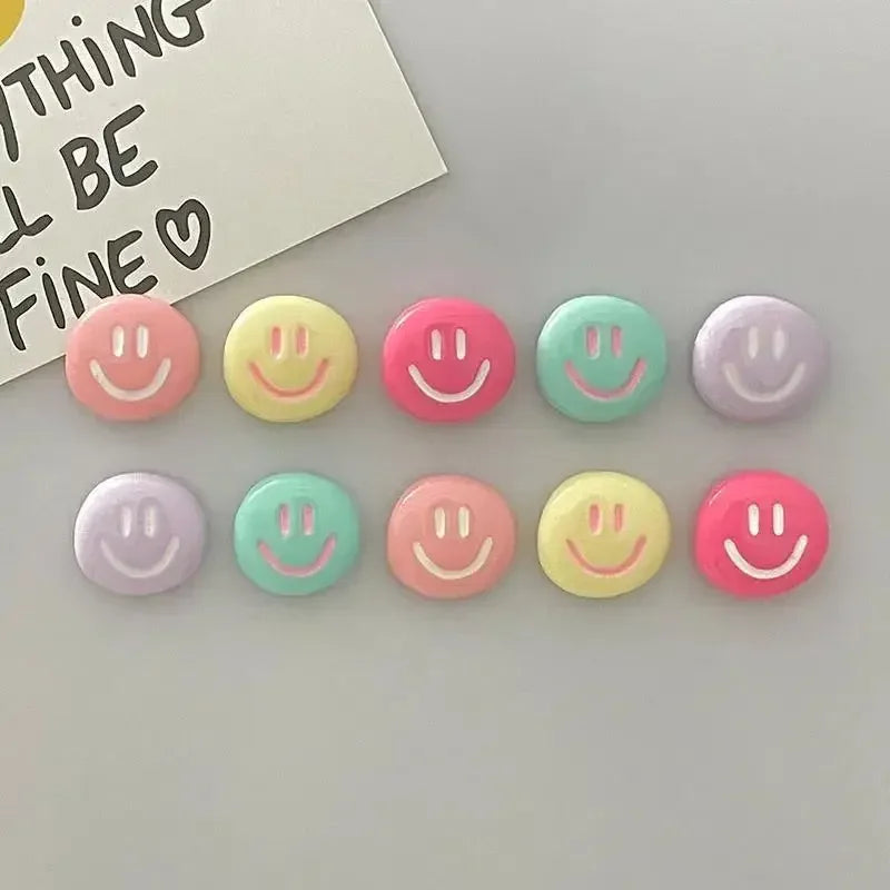 Cartoon Smile Face Fridge Magnets,Personalized Fridge Magnet for Kitchen Office Locker Cabinet AndDishwasher, Home Decoration