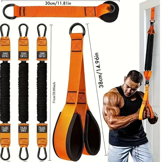 Pull Up Assistance Bands Set Resistance Strap for Pull-ups Assist for Men Women Hanging Training Chin-up Workout Body Stretching