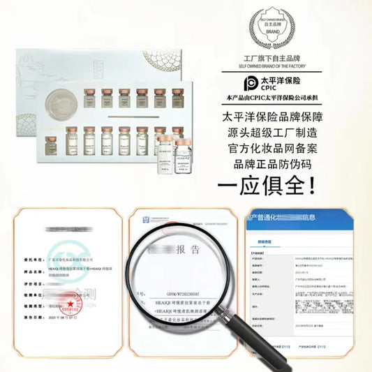 Face Collagen Peptide Hyaluronic Acid Face Mask DIY Hyaluronic acid V Face Lifting Firming Skin Rejuvenation Mask Skin Care