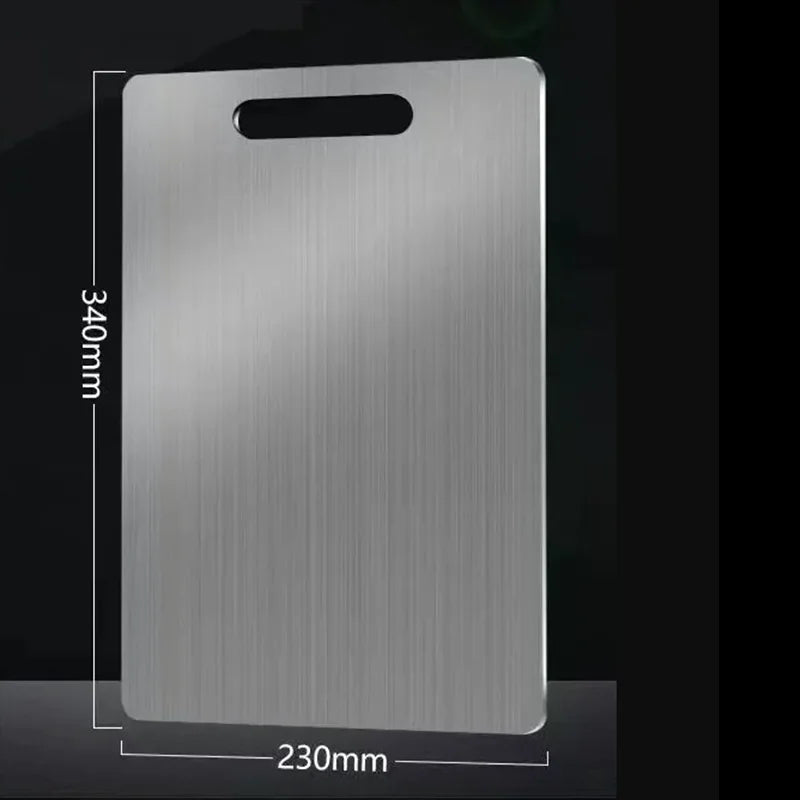 Kitchen Cutting Board Made of Stainless Steel with Durable,non Slip and Hygienic Surface Suitable for Preparing Meat Fruit Dough