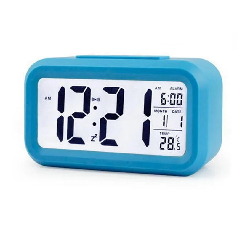 Digital LCD Alarm Clock with Calendar Thermometer alarm clock alarm clock digital desk clock