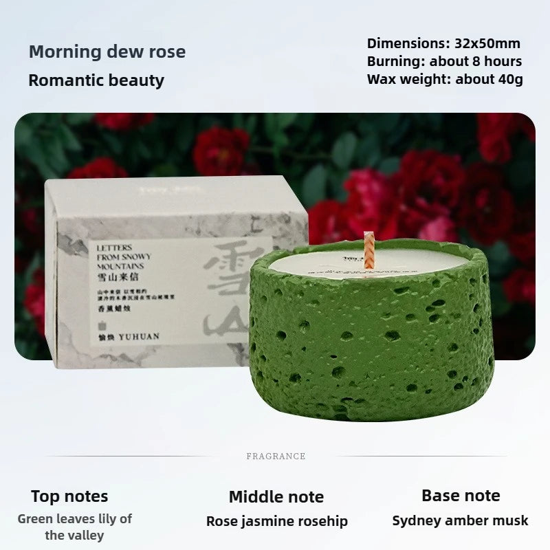 Premium Aromatherapy Scented Candles - Handmade Soy Wax Candles for Relaxation and Home Decor - Long-Lasting Fragrance 