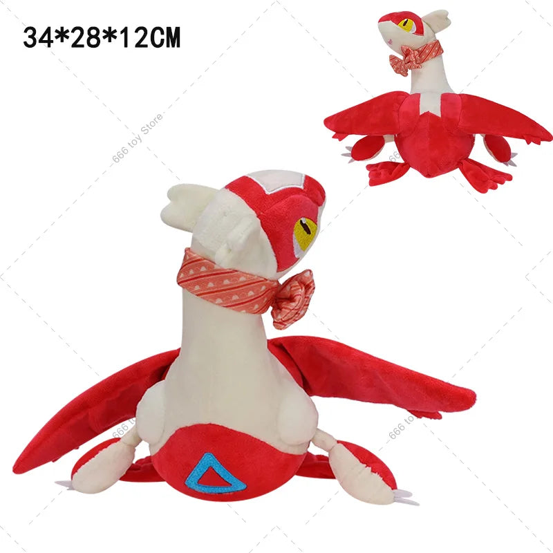 2 Styles Pokemon Plush Latias Latios Soft Stuffed Toys Anime Animal Pocket Monster Doll Soft Stuffed Toys Birthday Gifts