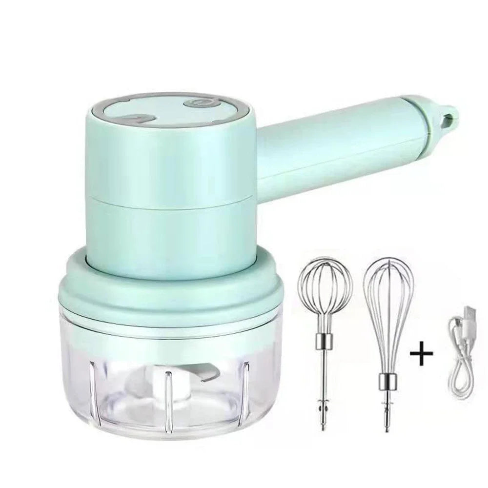 Portable Blender Mixer Kitchen Tools Hand Mixer Electric Food processors set milk frother Egg Beater Cake Baking kneading mixer