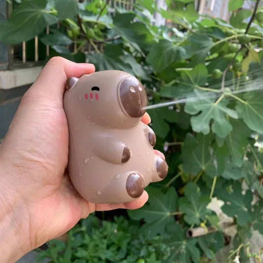 Funny Capybara Plastic Water Gun Gags Practical Jokes Water Toys Cute Capybara Outdoor Games Swimming Pool Squirt Water Toys
