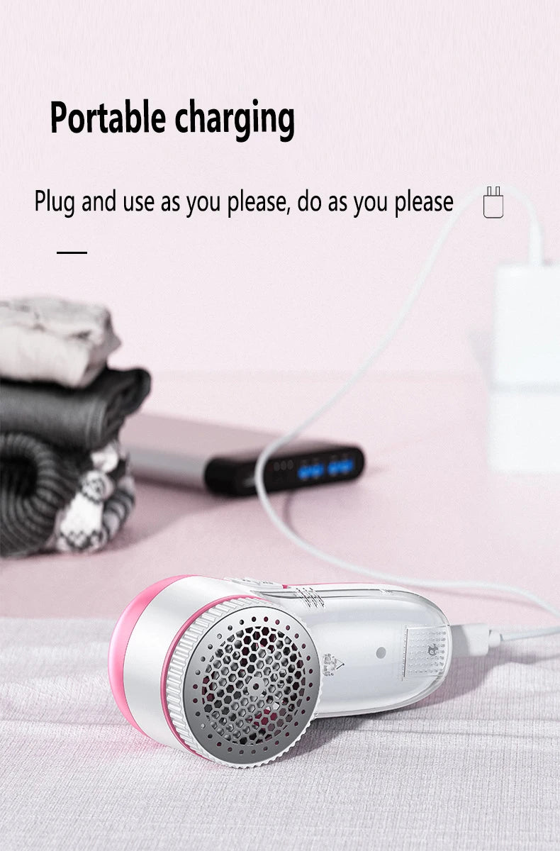 Portable Lint Remover for Clothing Electric Sweater Clothes Lint Cleaning Fabric Shaver From Pellets on Clothes Removers Fluff