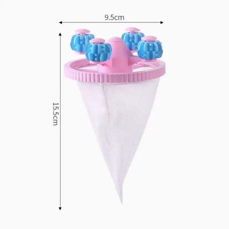 Washing Machine Filter Bag Reusable Net Laundry Ball Floating Lint Hair Catcher Pet Hair Remove Dirt Collection Dedusting Roller