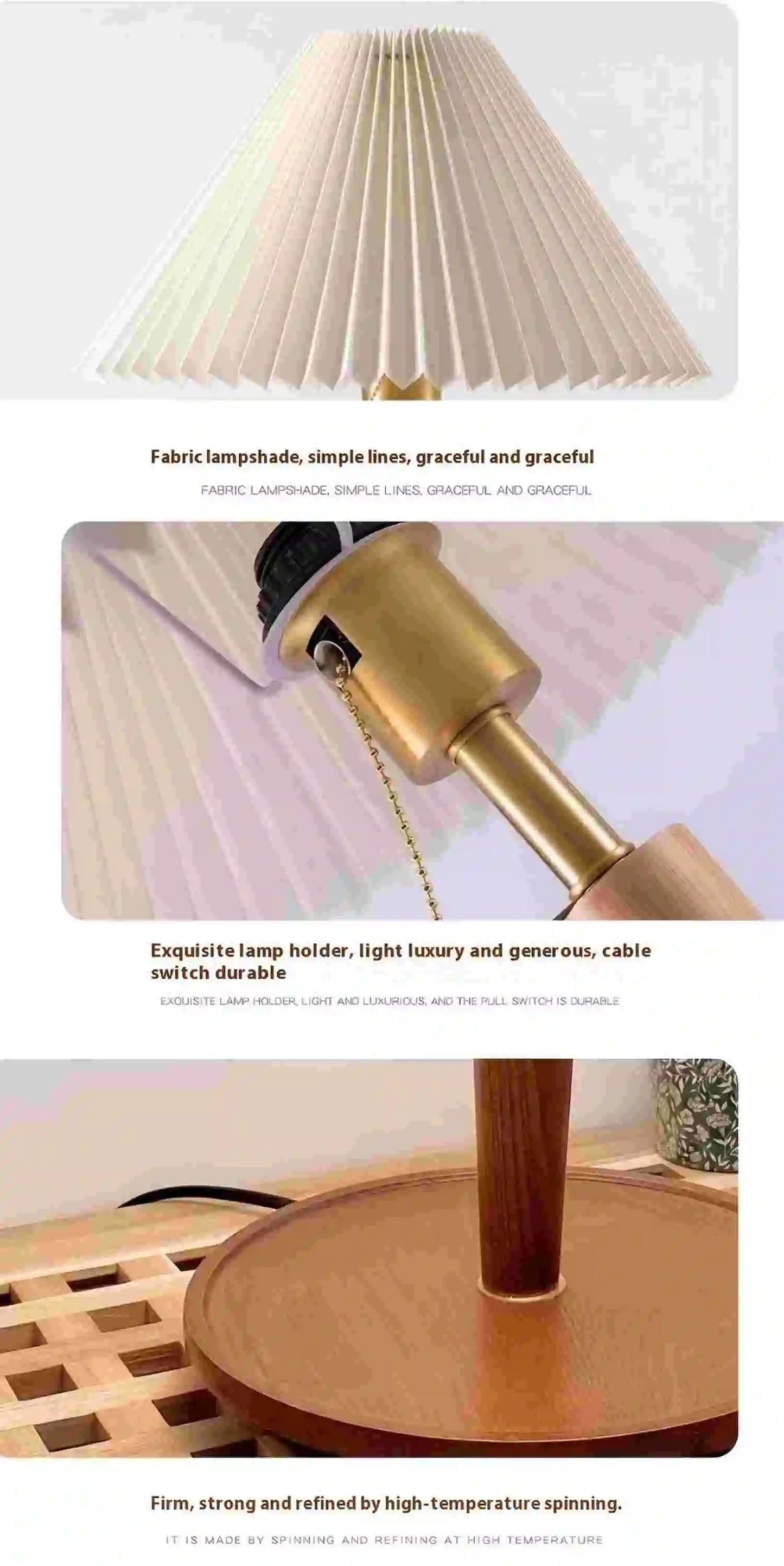 Bedroom bedside lamp, InS-style homestay retro decorative lamp, internet-famous red light, simple study