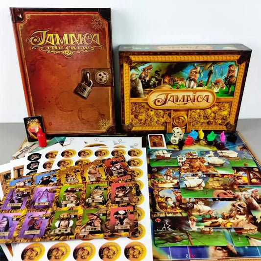 Jamaica Board Game for Family and Party, Funny Table Game, Friends Entertainment, Strategy Game, 2-6 Players