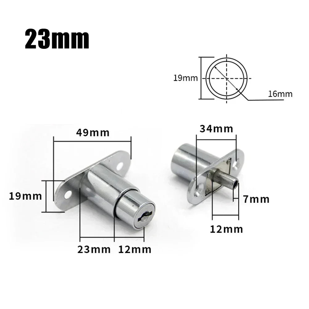 Sliding Door Window Locks With Keys Baby Child Safety Protection Antitheft Door Window Security Lock Cabinet Wardrobe Catches