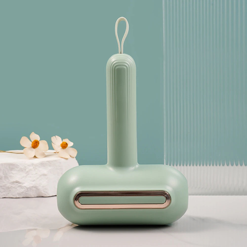 Reusable Portable Roller for Clothes Pet Hair Remover Dust with Handle Removal Eliminator Brush Hairs Sticky Lint Roller Cleaner