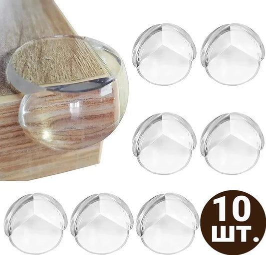 4/10pcs Table Corner Protectors Furniture Corner Guards Clear Children Anti Collision Edge Guards Baby Safety Table Edge Covers