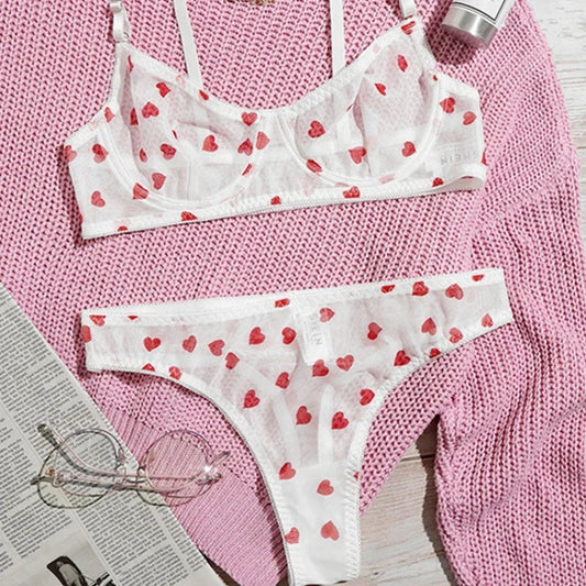 Female Lingerie Sexy Lingerie for Women Body Shorts Push-up Bra Fancy Woman Underwear Transparent Intimate Lingerie Set