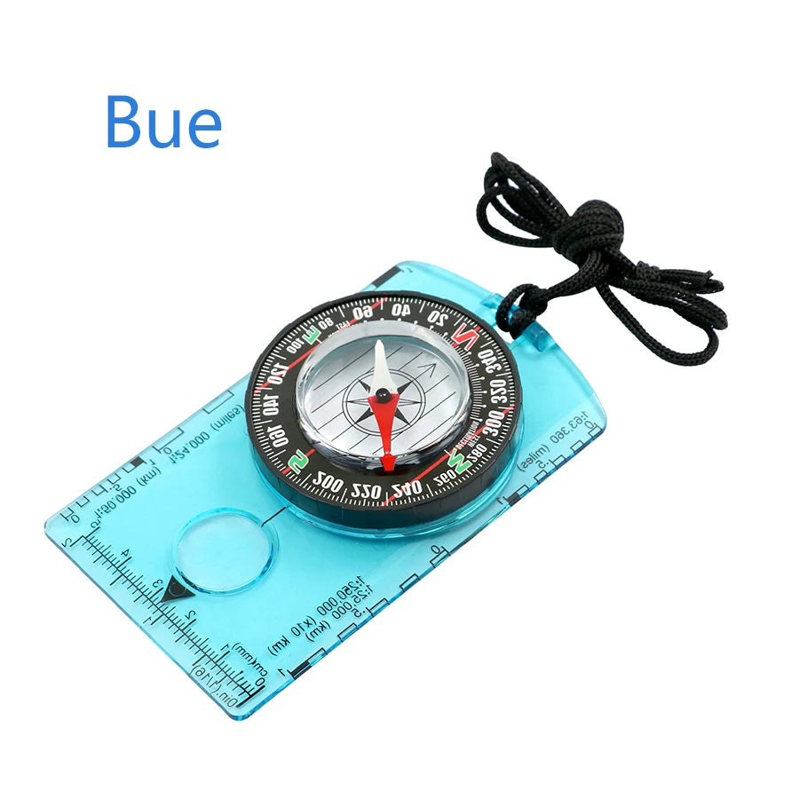 Professional Waterproof Camping Compass - Hiking Backpack Essential, Survival Gift for Outdoor Navigation & Map Reading