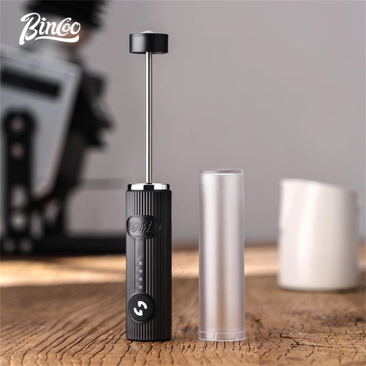 Bincoo New Milk Foamer Coffee Whisk Mixer Electric Blender Egg Beater Mini Frother Handle Stirrer Cappuccino Maker Cooking Tools