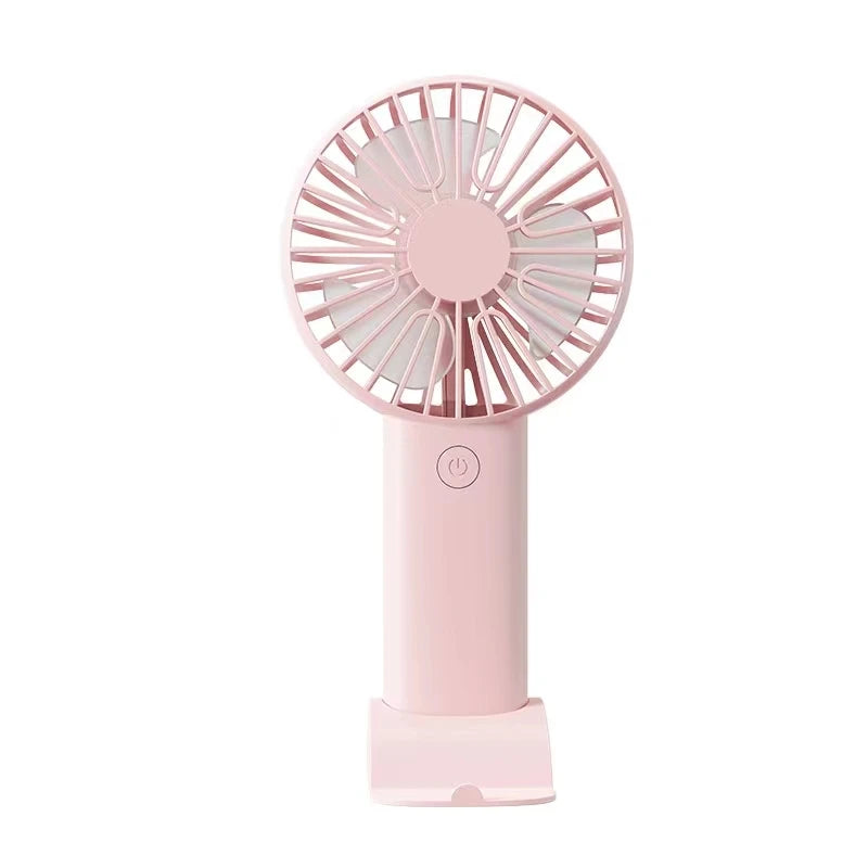 New Handheld Small Fan USB Portable Digital Display silentOffice DeskStudent on Dormitory Charging Outdoor Fan