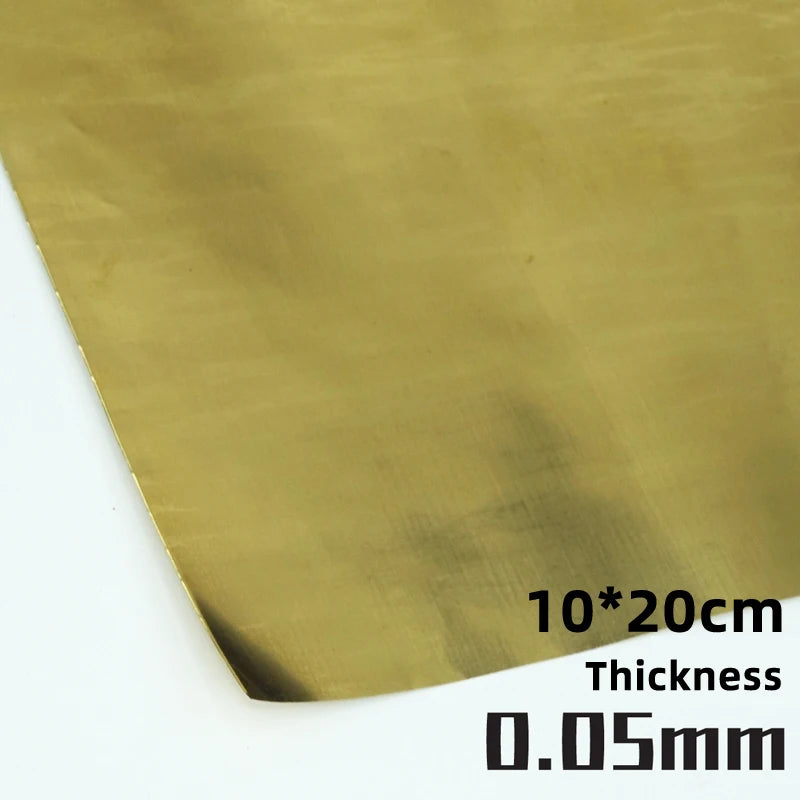 Hobby Model DIY Brass sheet Military model chariot accessories Soldier material supplements 10*20cm