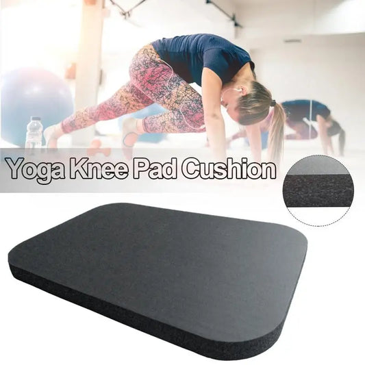 Yoga Knee Pad Accessories Pilates Support Foam Cushions Extra Padding Rectangle Floor Exercise Home Gym Anti Slip Wrist Elbow