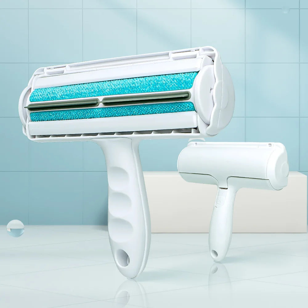 One Hand Operate Way Pet Hair Remover Roller Removing Dog Cat Self Cleaning Lint Pet Hair Remover Pet Hair Remov Cleaning