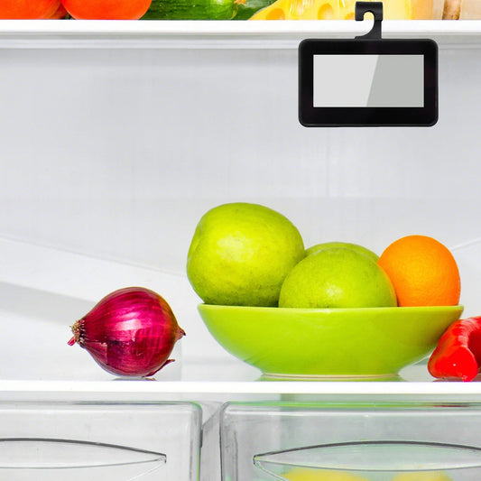 Mini Refrigerator Fridge Thermometer Max/Min Record Function Room Thermometer Refrigerator/Freezer Digital Thermometer for Home