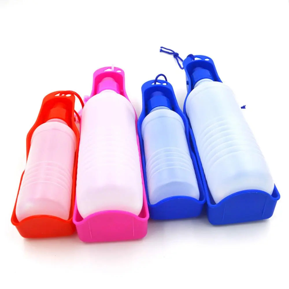 Portable Pet Dog Water Bottle Travel Cup Outdoor Feeder Dispenser Drinking Bowl Pet Supply For Small Large Dog Puppy Cat