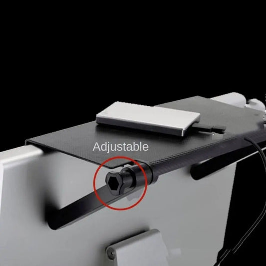 Adjustable Top Storage Shelf Convenient Rectangle Plastic Home Storage Rack Solid Color Television Stand Television