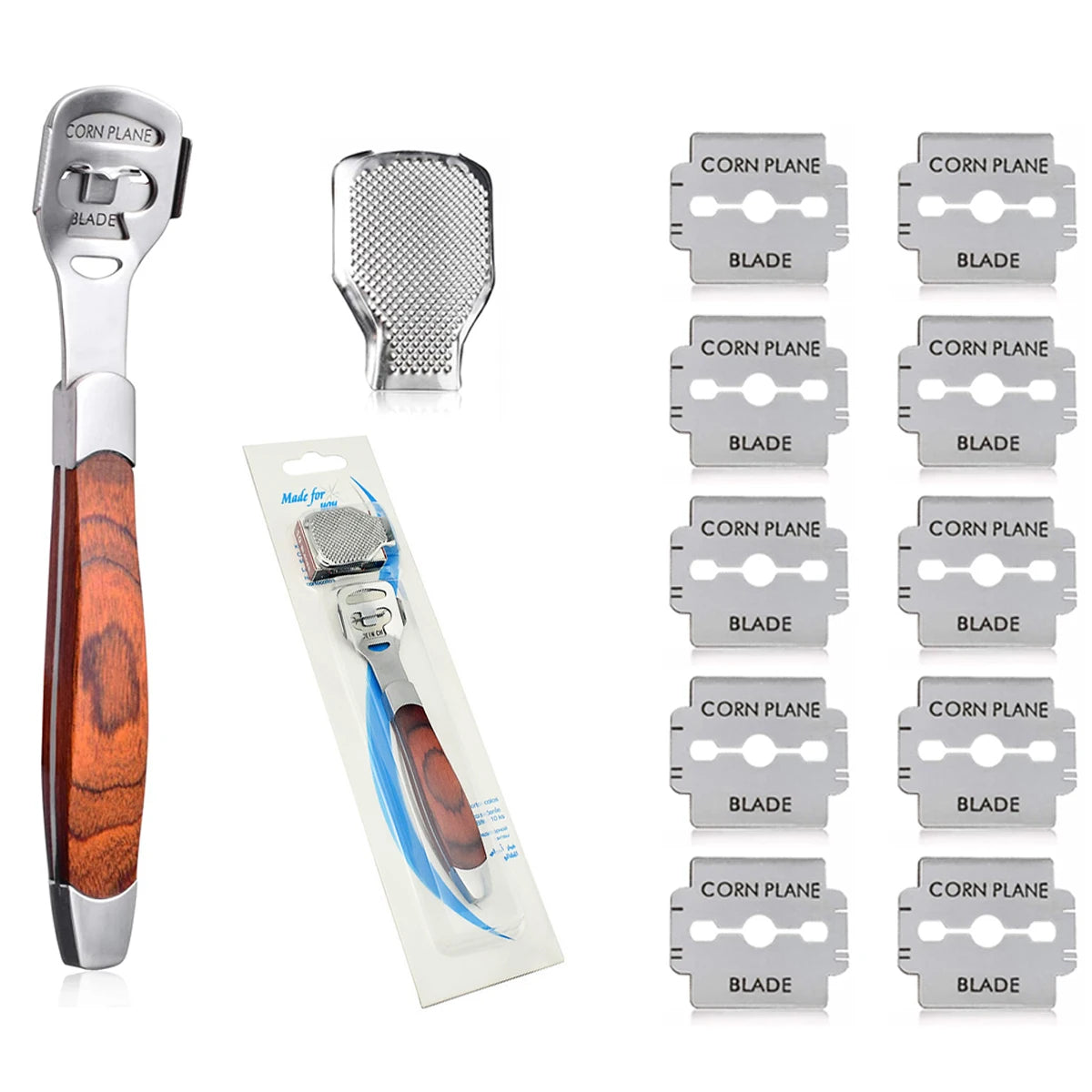 New Foot Care Tool Stainless Steel 1pc Dead Skin Callus Remover Planer Cutter Shaver Foot Tools