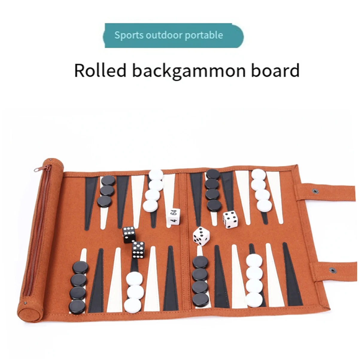 Backgammon Board Game Portable Backgammon Sets for Adults Travel Games Adult Roll Design Children'S Puzzle Game Board