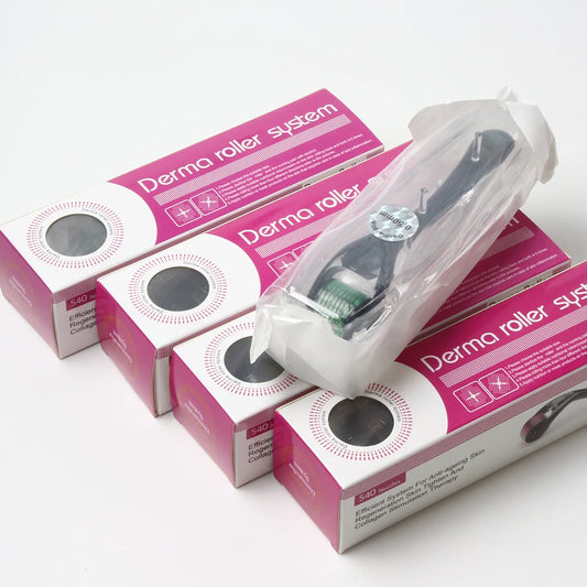 Wholesale Price 5pcs/Set Professional 540 Derma Roller Skin Care Massage Roller Tool