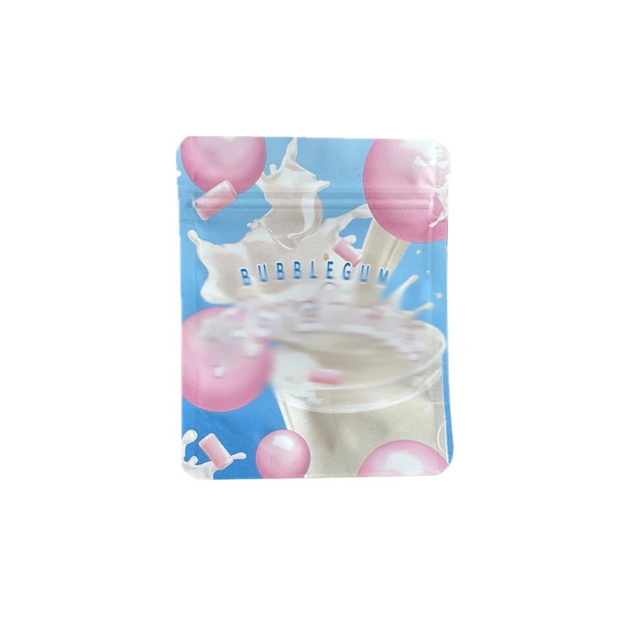 15PCS Reusable 3.5g 10X12.5CM Big Mylar Bags Food Cookies Powder Smellproof Storage Bag Waterproof Pouch Plastic Ziplock Pouches