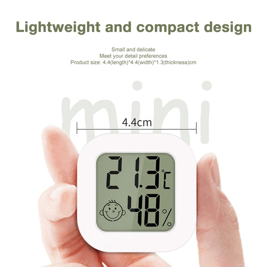 LCD Digital Thermometer Hygrometer Indoor Room Electronic Temperature Humidity Meter Sensor Gauge Weather Station For Home