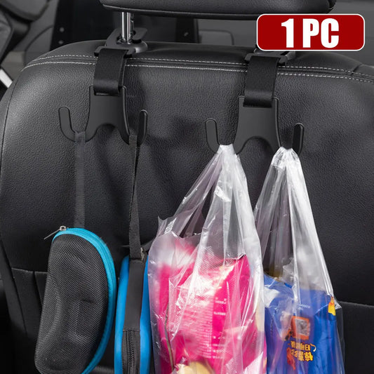 1Pc Universal Car Purse Hook Car Back Seat Hook Headrest Hanger Auto Seat Headrest Hook Storage Hanger Car Interior Accessories