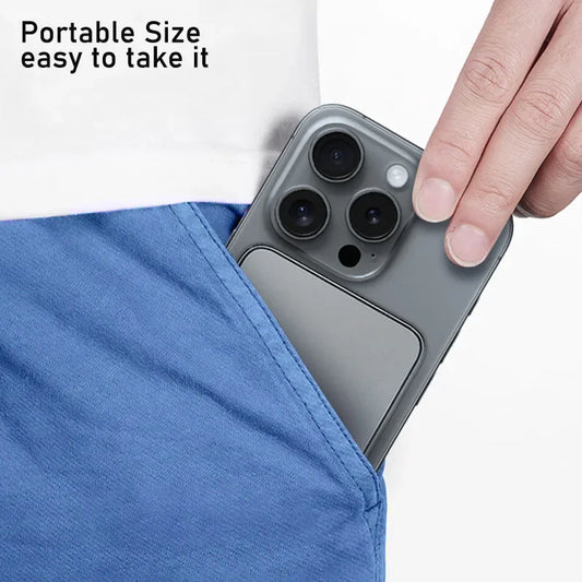 Wireless Magnetic Power Bank 10000mAh External Battery Mini PowerBank with Digital for Magsafe IPhone 15 14 13 12 11 Poverbank
