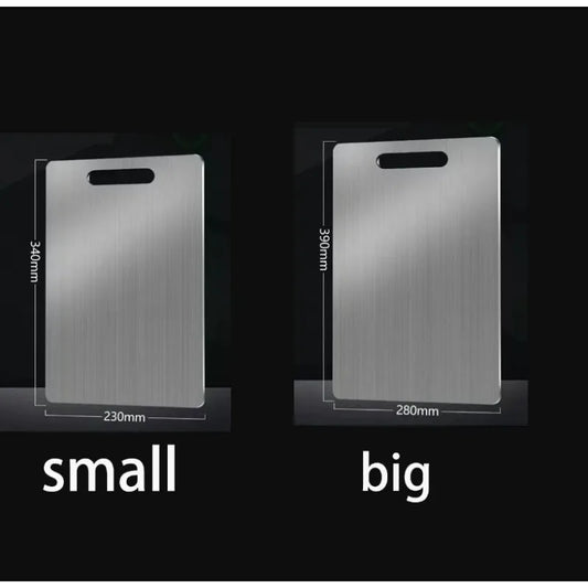 Kitchen Cutting Board Made of Stainless Steel with Durable,non Slip and Hygienic Surface Suitable for Preparing Meat Fruit Dough