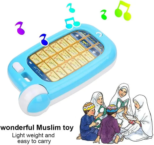 Phone Toys Arabic 18 Chapter Al Quran Islamic Phone Toys Children Early Educational Toy for Toddlers Baby Boys Girls Learning