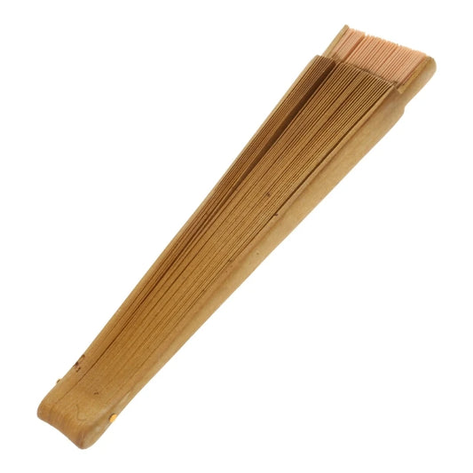 Elegant Fan Fashionable Classical Vintage Hand Fan Spanish Solid Color Folding Fan for Weddings and Dance Parties