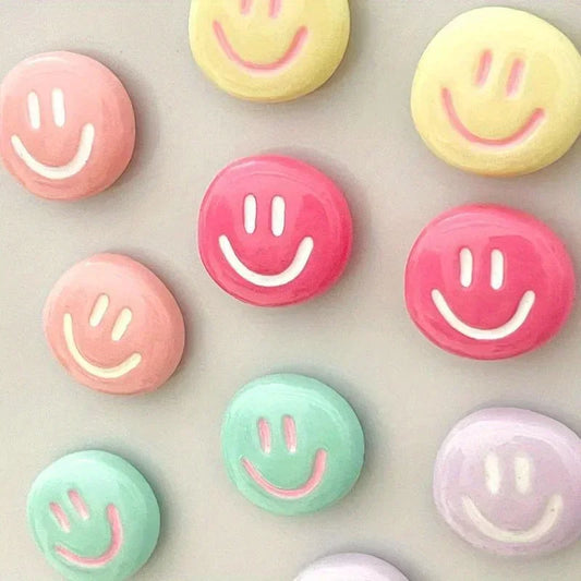 Cartoon Smile Face Fridge Magnets,Personalized Fridge Magnet for Kitchen Office Locker Cabinet AndDishwasher, Home Decoration