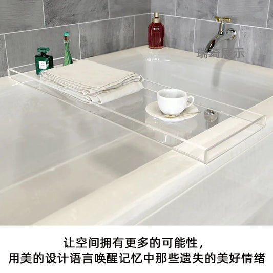 Acrylic Tray Creative SPA Bathroom Bath Bath Bath Rack