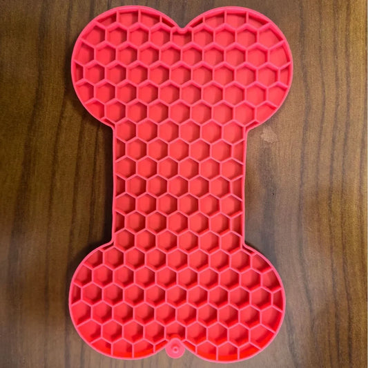 New food-grade silicone pet slow food mat dog slow food placemat non-slip slow silicone feeding mat