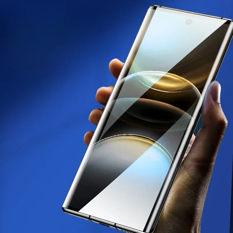 9H Tempered Glass For Vivo X100 Ultra X100Pro 3D Curved Screen Protector On VIVO X100S Pro Clear Anti Blue Light Glass