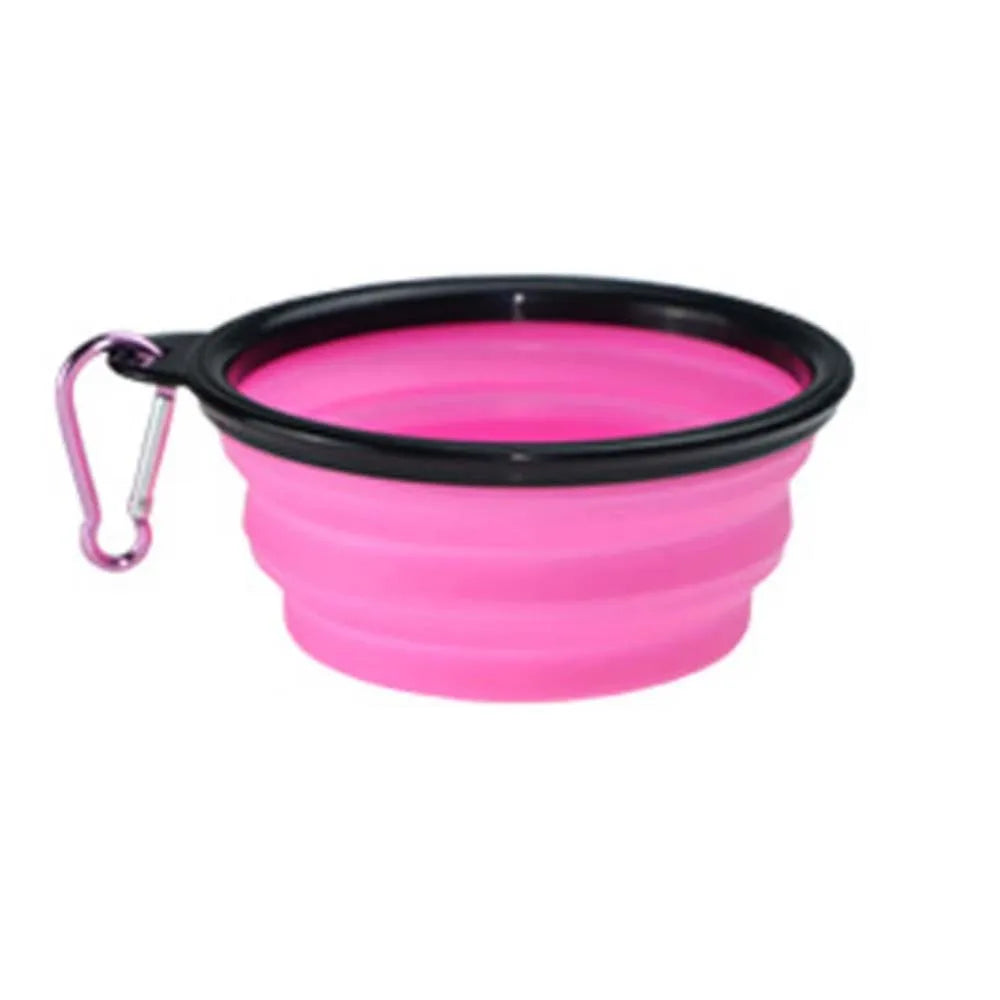 1PC Collapsible Portable Dog Food Bowl, Suitable for Outdoor Drinking Water Travel Supplies Dog Food Bowl