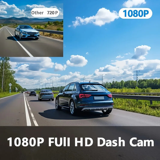 2 Camera Dash Cam For Car Camera 1080P Video Recorder Car DVR Front Rear View Camera Night Vision Black Box Car Accessories