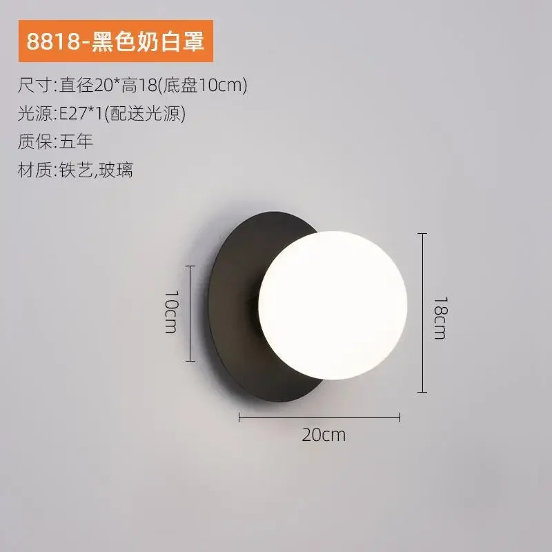 Indoor decorative wall lamp for Bedroom Stairs LED Wall Lighting Wall Sconce for Living room sofa background Bedside lamp