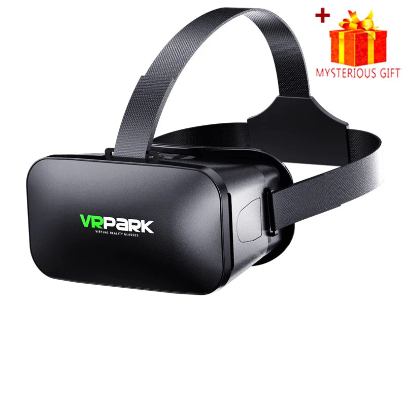 VR Glasses 3D Virtual Reality Headset Helmet For Phone Lenses Goggles Devices Viar Smart Smartphones Cell Game Viewer Mobile Set
