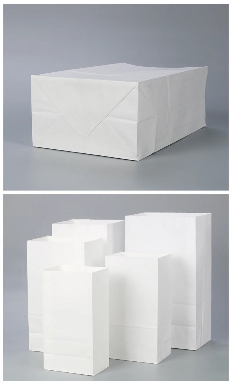 Customized Kraft Paper Bags, Food Bags, Refrigerator Storage, Hamburger Oil Proof, Pharmacy, Disposable Takeaway Packaging Bag