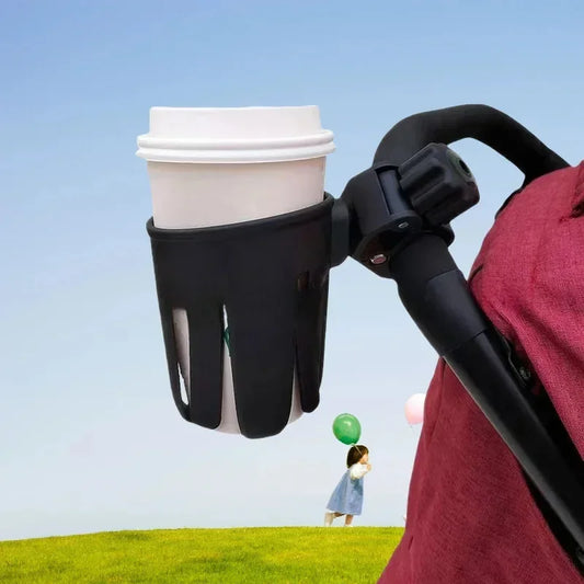 Cup Holder For Bugaboo / Yoyo Strollers (Ant/Bee5/Bee3/Bee6/Fox...) Hook up Fits Bikes,Motorcycles